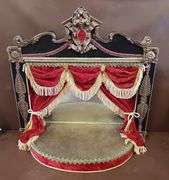 Vintage Puppet Theater Stage (22-1/2"H x 25-1/2"W)