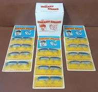 (12) Vintage Billy Martin "Sneaky Snake" Fishing Lures In Original Packaging