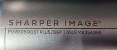 Sharper Image Deep Tissue Massager w/ Attachments & Case, Does Work