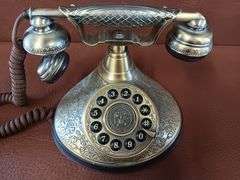 (2) Rotary Style Phones, Crosley & Paramount
