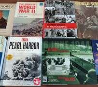 (16) War Books, Civil War, Pearl Harbor, WW2