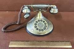 (2) Rotary Style Phones, Crosley & Paramount