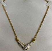 Diamond Evening Necklace, 18in Chain