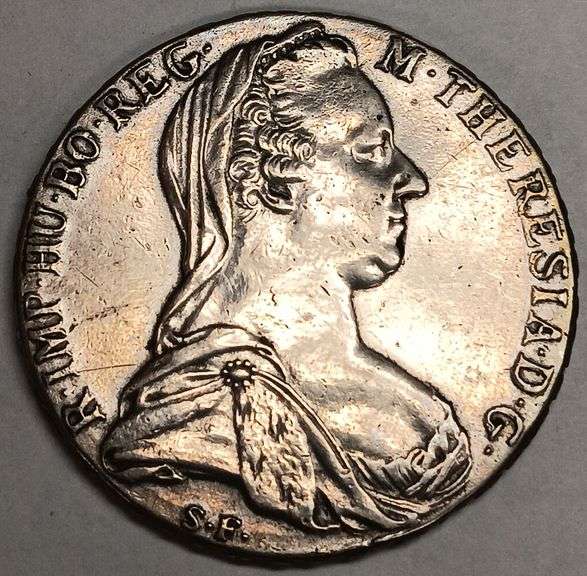 1780 Austrian Maria Theresa Thaler Coin