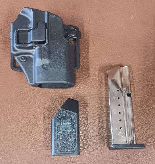 9mm Smith & Wesson Magazine, Glock Speed Loader & Glock 26 Holster