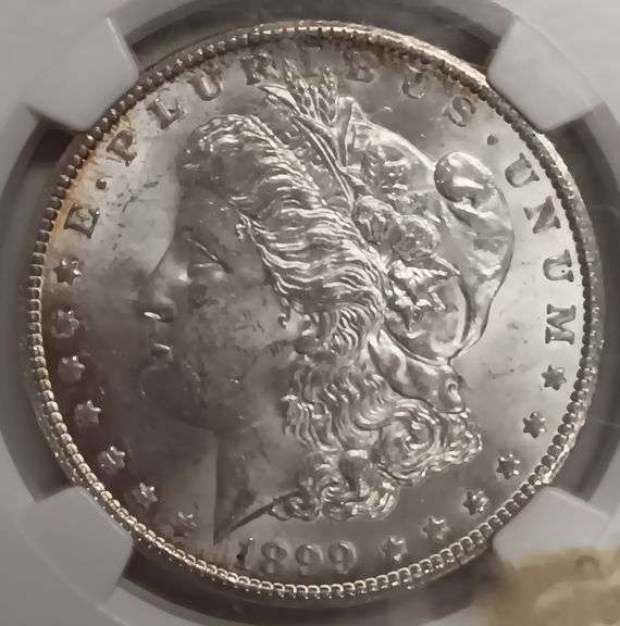 1899-O Morgan Silver Dollar, NGC MS63