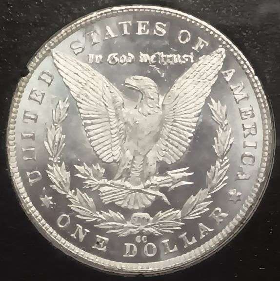 1883-CC Morgan Silver Dollar