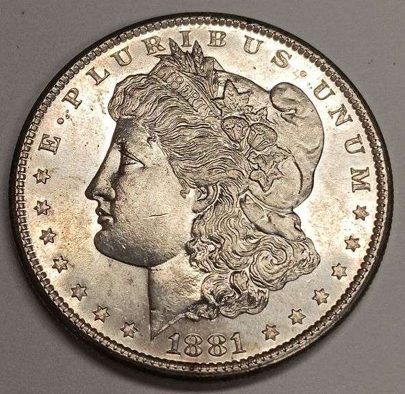 1881-S Morgan Silver Dollar