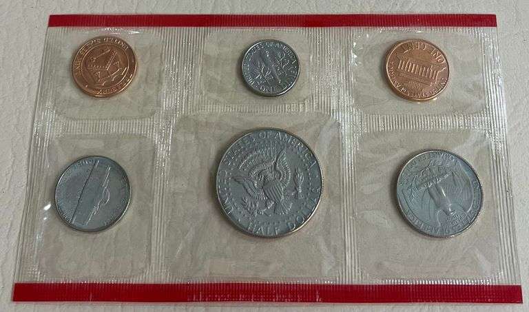 1987 United States Mint Uncirculated Coin Set