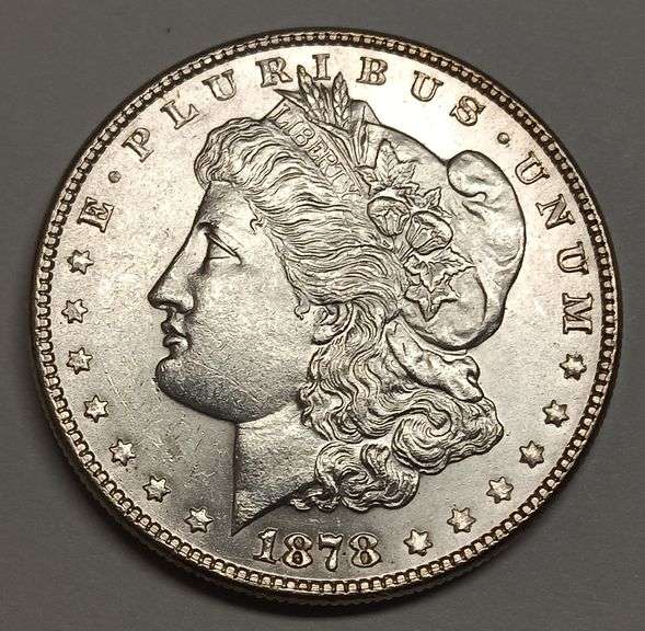 1878-P Morgan Silver Dollar