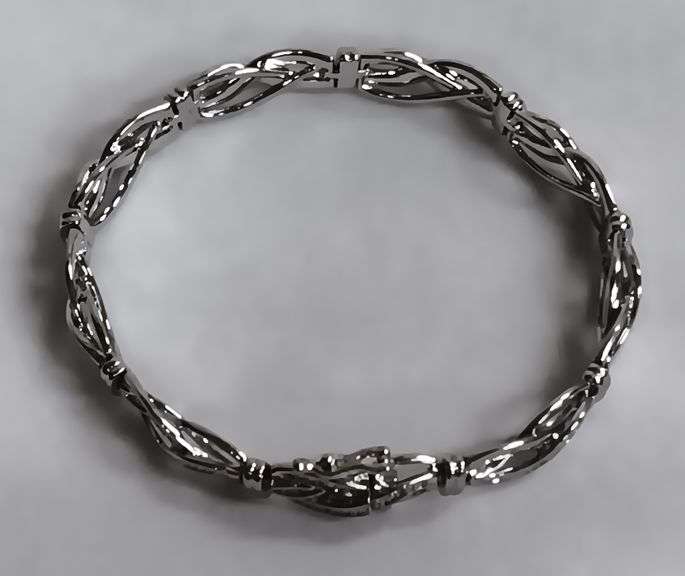 Infinity Style Tennis Bracelet