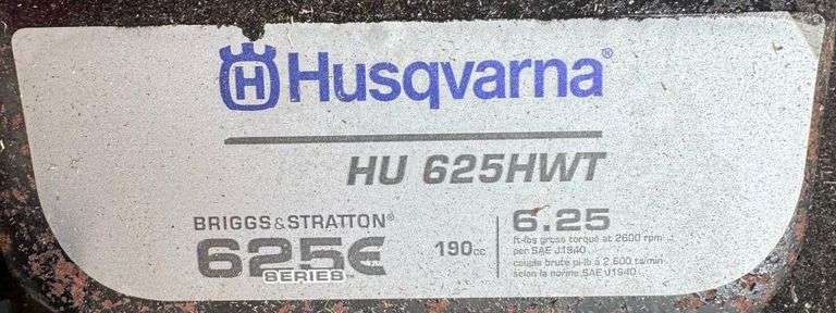 Husqvarna HU 625HWT Weed Eater, Does Work
