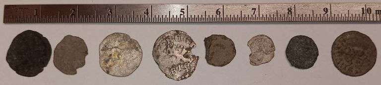 (8) 12th-14th Century Medieval Coins