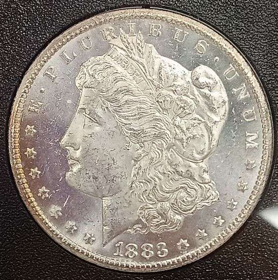 1883-CC Morgan Silver Dollar