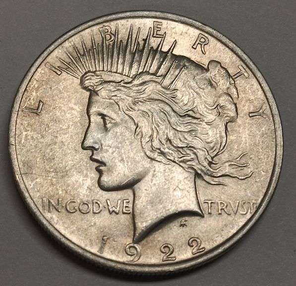 1922-P Peace Silver Dollar