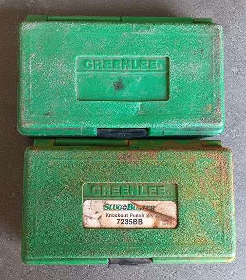 2) Greenlee Knockout Punch Sets