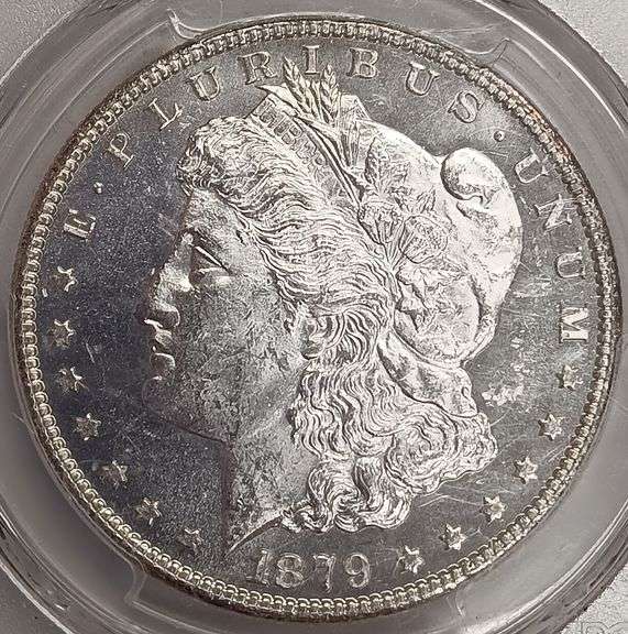 1879-S Morgan Silver Dollar, PCGS MS62