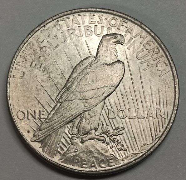 1927-D Peace Silver Dollar