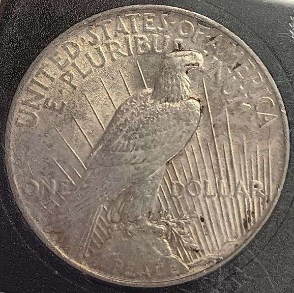 1924-P Peace Silver Dollar, Very Good Condition