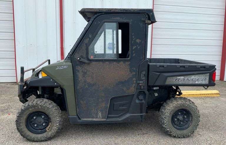 2013 Polaris Ranger 4x4 XP w/ Dump Bed, Runs & Drives But Will Need Repair, Good Title