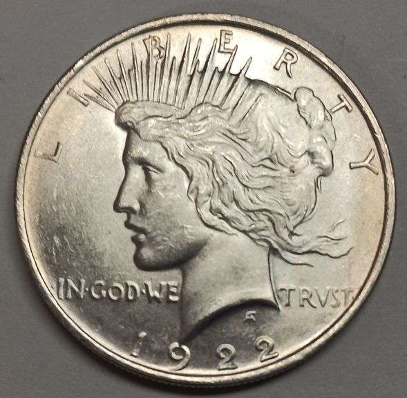 1922-P Peace Silver Dollar