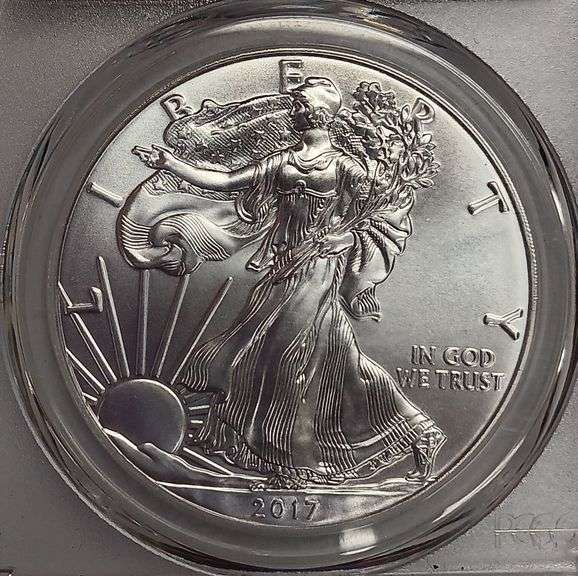2017-W $1 Silver Eagle, PCGS MS70