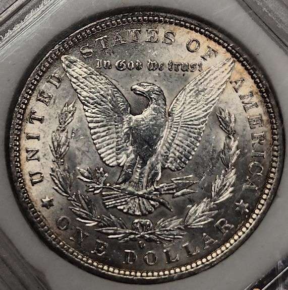 1884-O Morgan Silver Dollar, INB