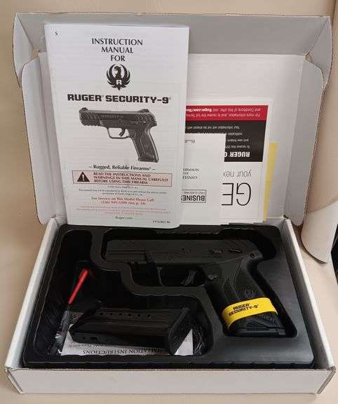 Ruger Security-9 9mm Luger In Original Box Comes w/ 1 Extra Magazine
