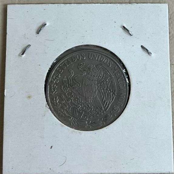 1970 Mexican 50 Centavos Coin
