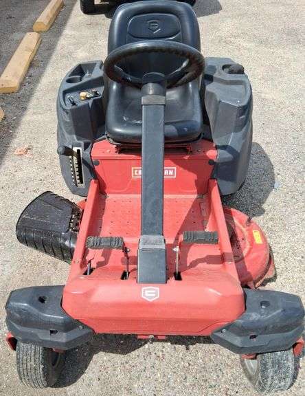 Craftsman ZS 6500 42" Almost Zero Turn Lawnmower, Runs & Operates