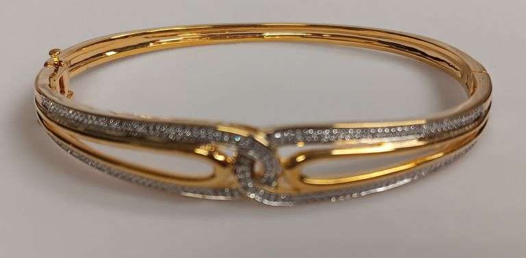 Pave Bangle Bracelet