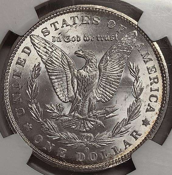1899-O Morgan Silver Dollar, NGC MS63