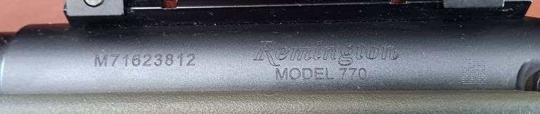 Remington Model 770 .270 Win Rifle w/ Bushnell 3x9x40 Scope