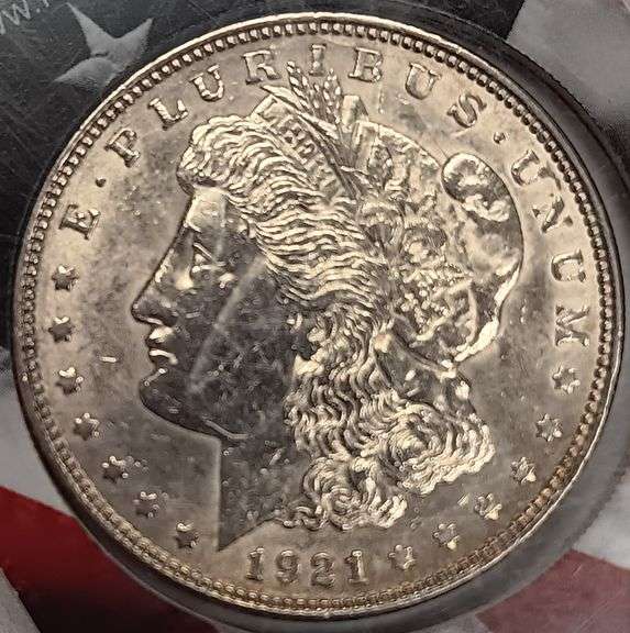 1921-P Morgan Silver Dollar