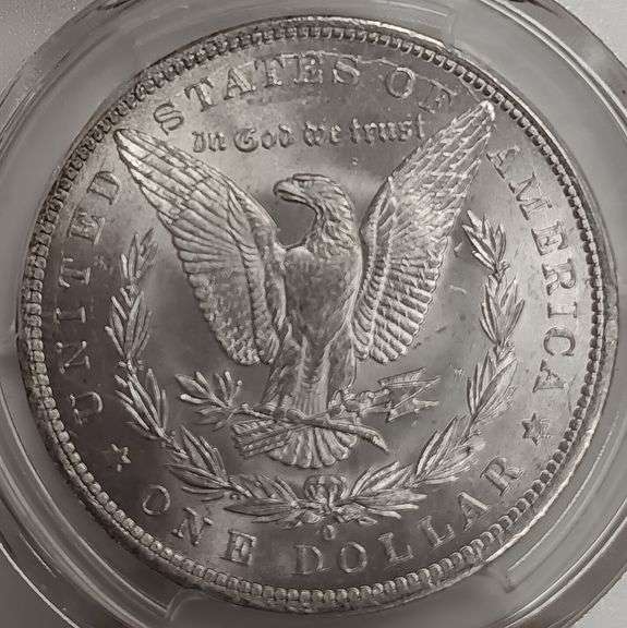 1884-O Morgan Silver Dollar, PCGS MS62