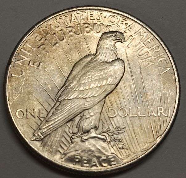 1925-P Peace Silver Dollar
