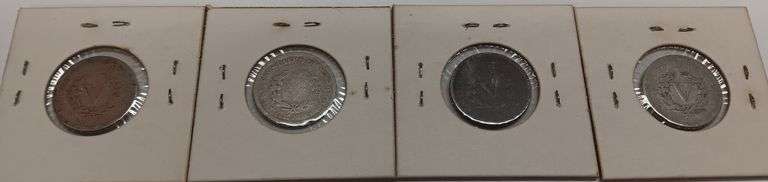 4) Liberty Nickels, 1900-P, 1901-P, 1902-P & 1903-P, 4 times the money