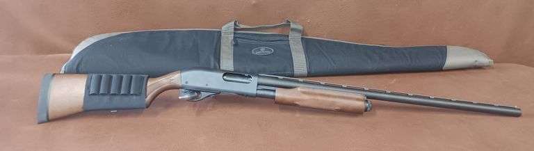Remington 870 12g Shotgun, 2 3/4" & 3" Magnum w/ Game Winner Soft Case