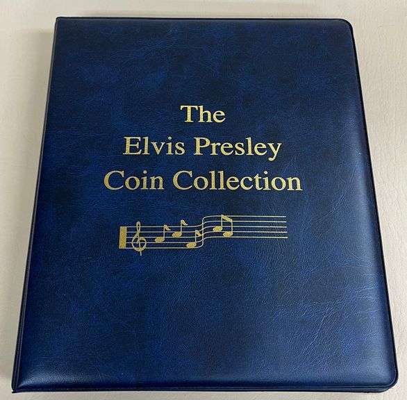 Elvis Presley Coin Collection, 58 Half Dollar Coins Total