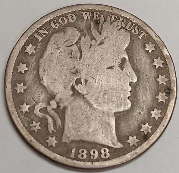 1898-P Liberty Half Dollar