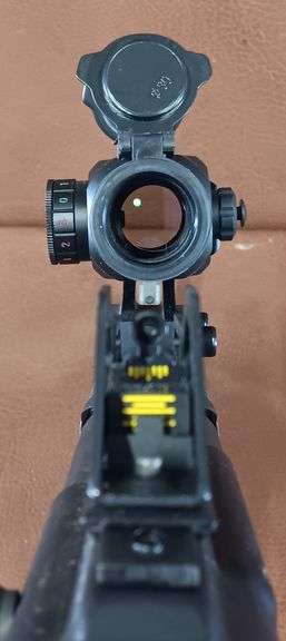 Hi-Point Model 995 9mmx19 Rifle w/ Truglo 3 Color Dot Sight(Red, Blue & Green)