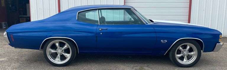 1971 Chevrolet Chevelle/Malibu 2 Door Hardtop, 454 V8 Big Block, TH400 Automatic, Floor Shift/ Console, In Dash Tachometer, AC, Runs & Drives