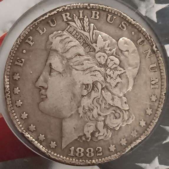 1882-O Morgan Silver Dollar