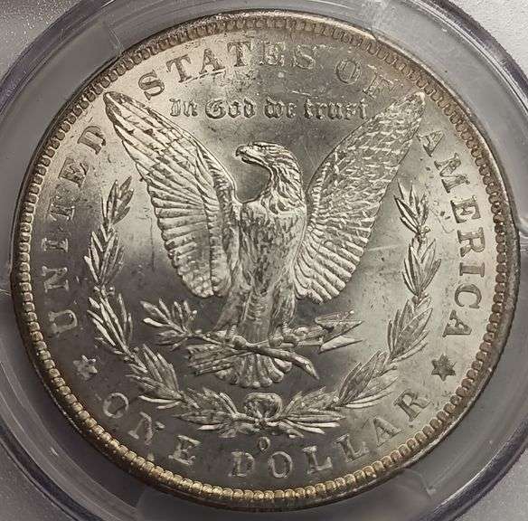 1885-O Morgan Silver Dollar, PCGS MS63