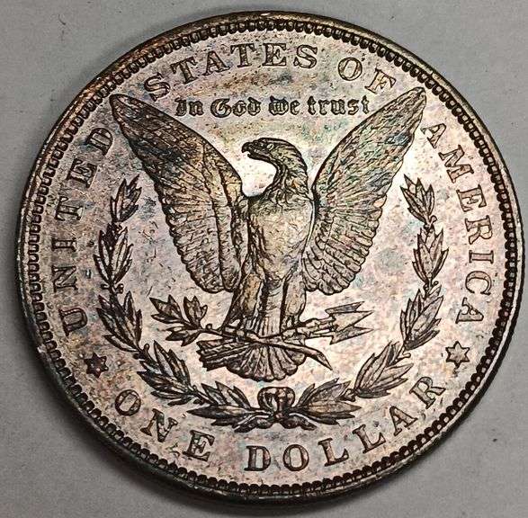1896-P Morgan Silver Dollar