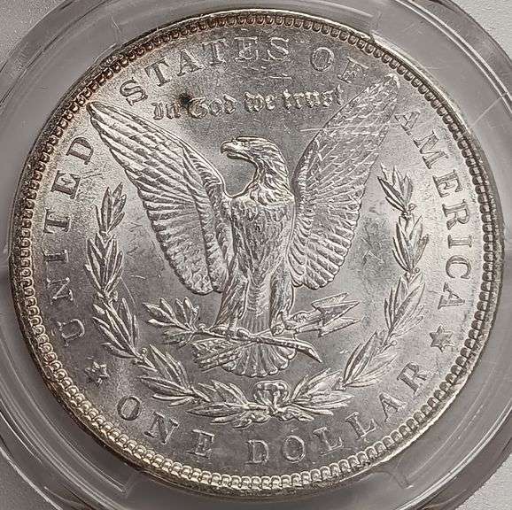 1896-P Morgan Silver Dollar, PCGS MS62