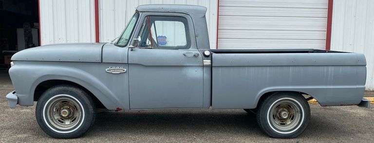1966 Ford F100 Short Bed Project Truck, 352 V8, 3 Speed Manual, Ready To Finish! Runs/Drives Strong! 352ci V8, 3 Speed Manual Column Shift, All Lights Working, Recent Primer Coat Applied, Good Title