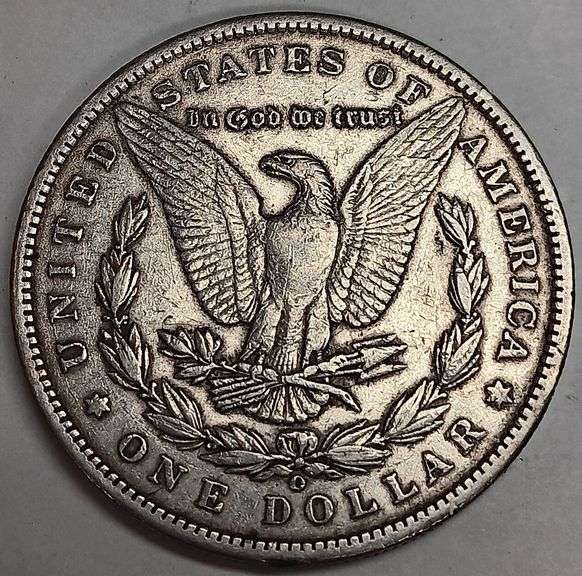 1896-O Morgan Silver Dollar