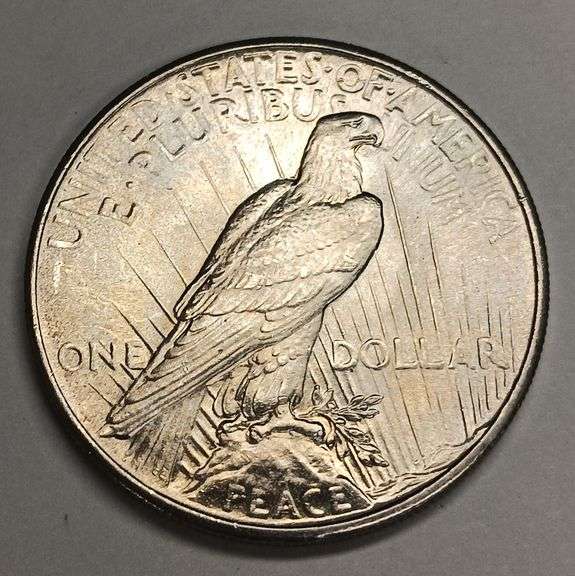 1925-P Peace Silver Dollar