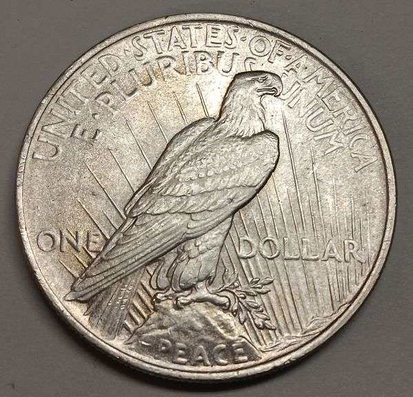 1924-P Peace Silver Dollar